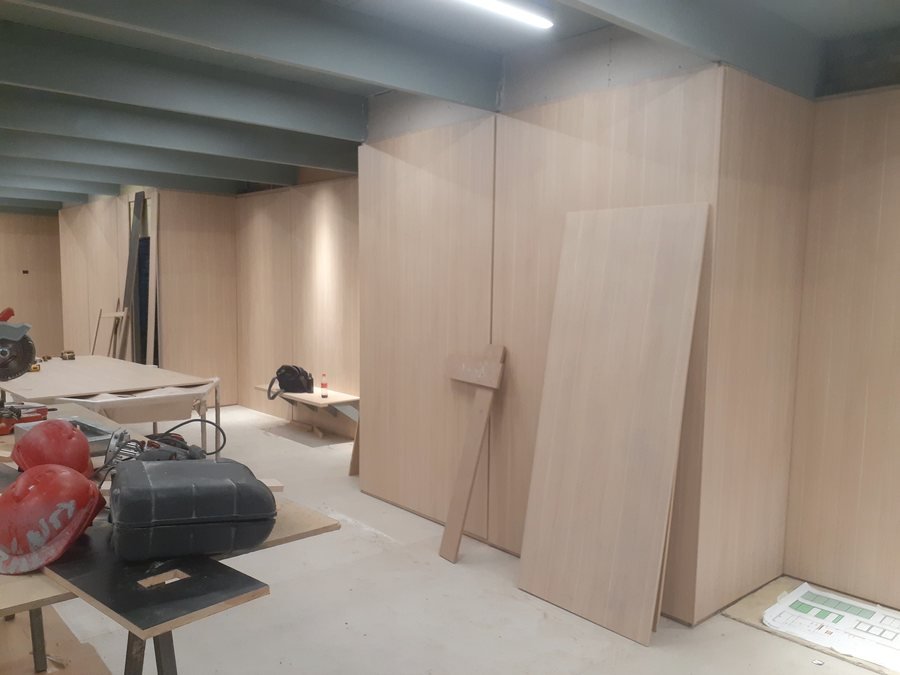 Mobiliario para gran obra de arquitectura